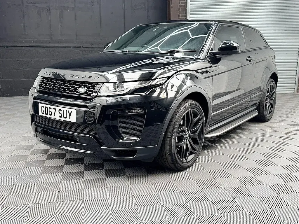 Used Land Rover Range Rover evoque HSE Dynamic 2017 Black Coupe