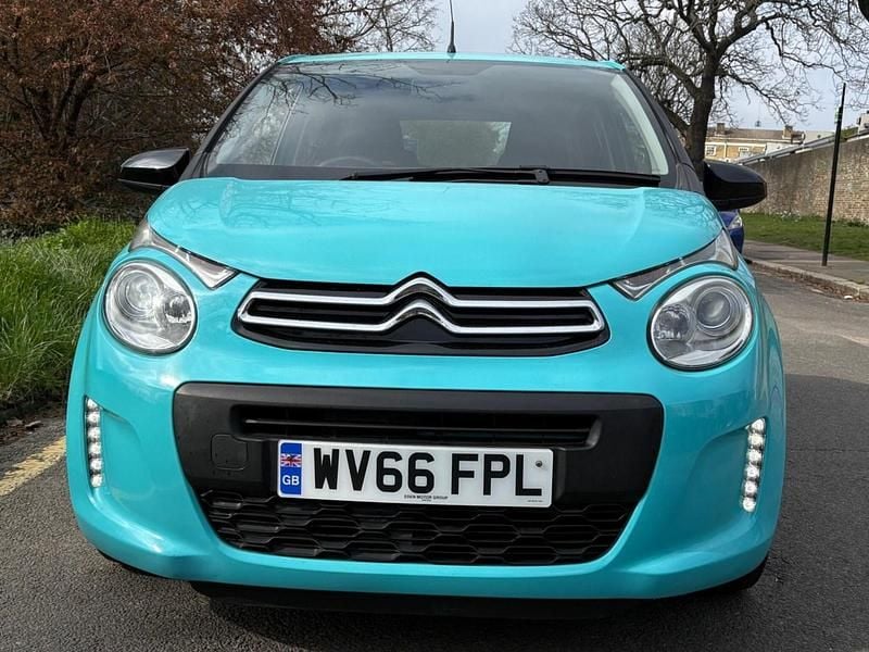 Used Citroën C1 Feel 68 HP (50 kW) 2017 Blue Hatchback