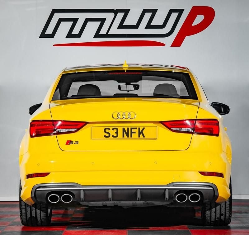 Used Audi A3 S-Line 310 HP (228 kW) 2017 Yellow Sedan