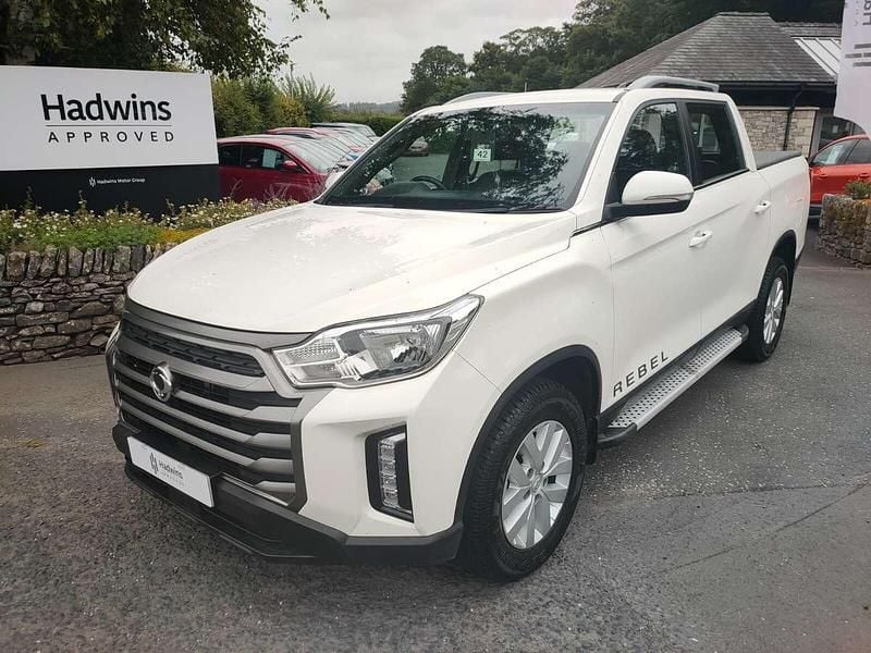 White Used 2022 Ssangyong Musso Pickup | £22,794 (Fair price) - Image 1/4