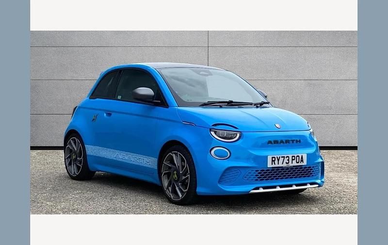Used Abarth 500e Scorpionissima 114 kW (155 HP) 2023 Blue Hatchback