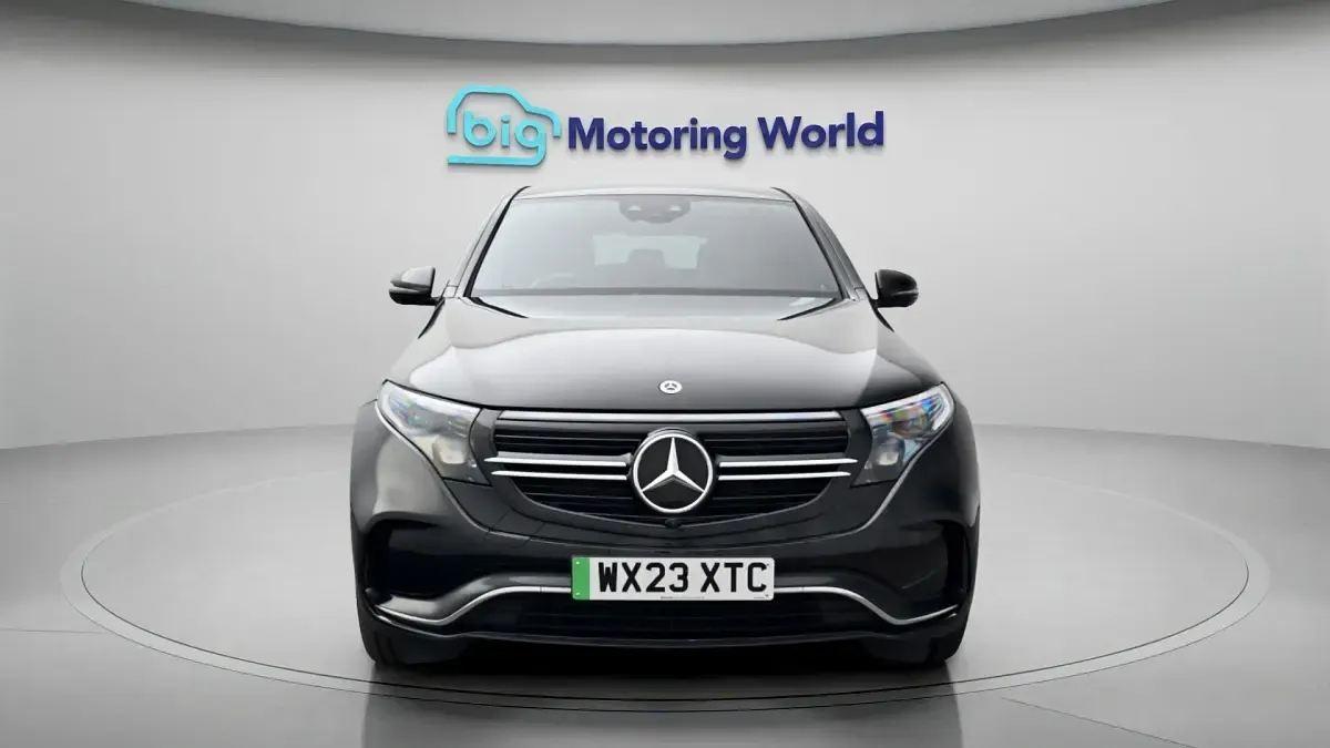 Used Mercedes EQC400 AMG line 300 kW (408 HP) 2023 Black SUV