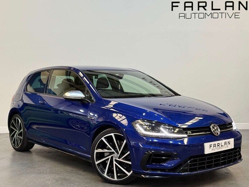 Blue Used 2018 VW Golf VII R Hatchback | £19,450 (Fair price) - Image 1/4