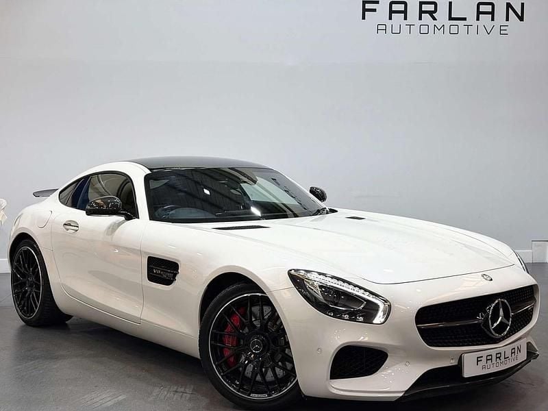 White Used 2016 Mercedes AMG GT Premium Coupe | £54,450 - Image 1/4
