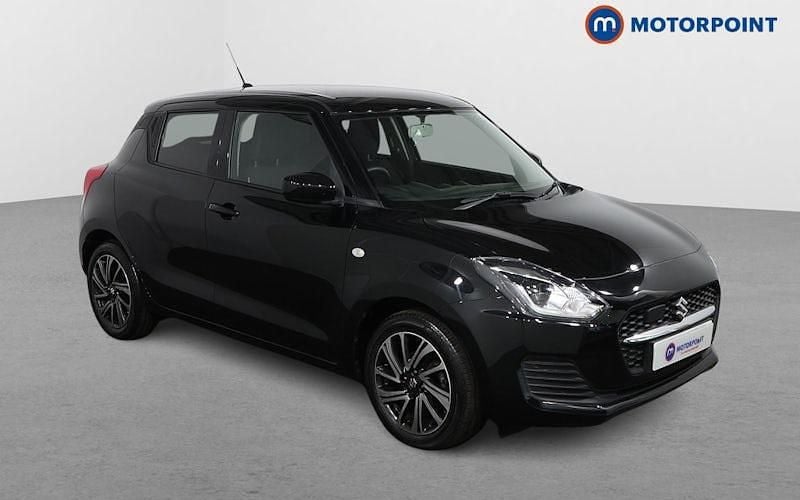 Black Used 2021 Suzuki Swift SZ-L Hatchback | £11,299 (Fair price) - Image 1/4