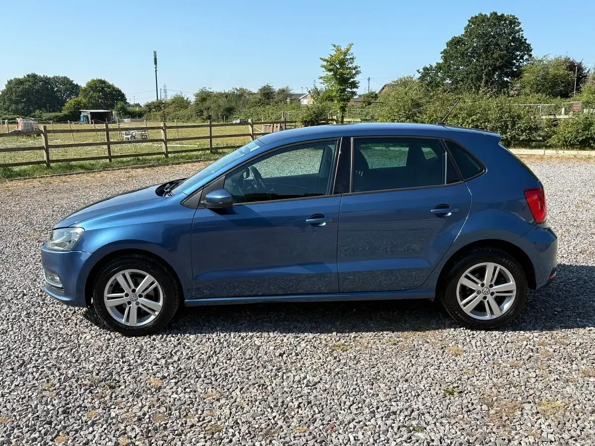 Used VW Polo Match 2016 Blue Hatchback