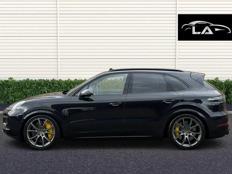 Used Porsche Cayenne Turbo E-Hybrid 2020 Black SUV