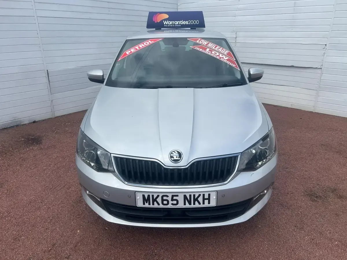 Used Skoda Fabia SE L 110 HP (80 kW) 2015 Silver Hatchback