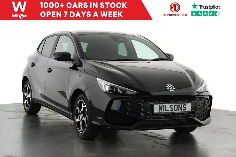 Black Used 2025 MG MG3 Trophy Hatchback | £16,599 (Super price) - Image 1/4