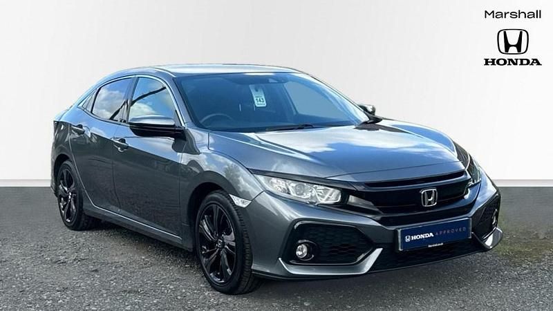 Grey Used 2020 Honda Civic SR Hatchback | £14,121 (Fair price) - Image 1/4
