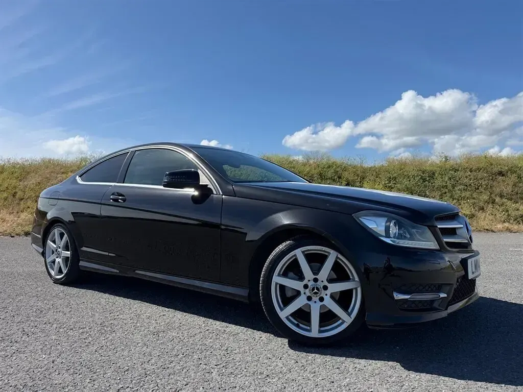 Used Mercedes C180 Sport Edition 2014 Black Coupe
