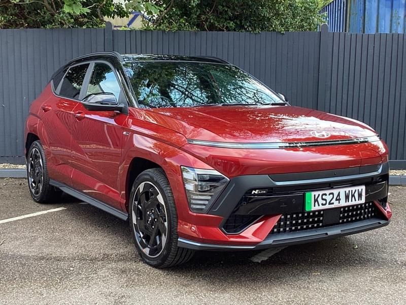 Red Used 2024 Hyundai Kona N Line SUV | £25,995 (Expensive) - Image 1/3