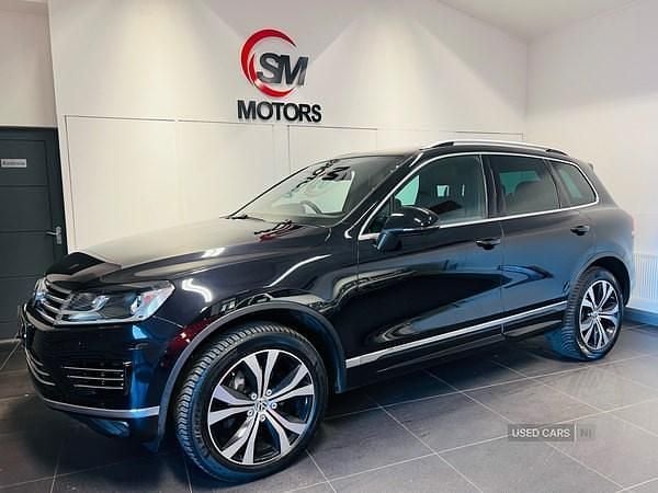 Used VW Touareg R-line 2014 Black SUV