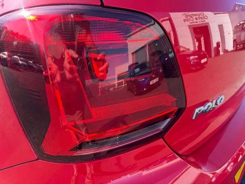 Used VW Polo Beats 60 HP (44 kW) 2017 Red Hatchback