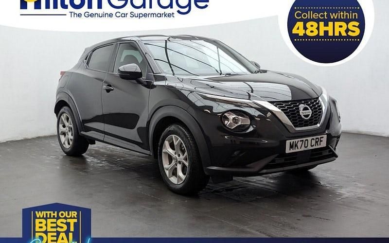 Used Nissan Juke N-Connecta 117 HP (86 kW) 2020 Black SUV