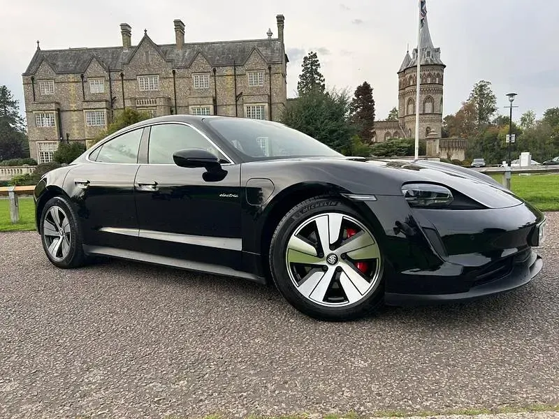 Used Porsche Taycan Performance Package 11 kW (15 HP) 2023 Black Sedan