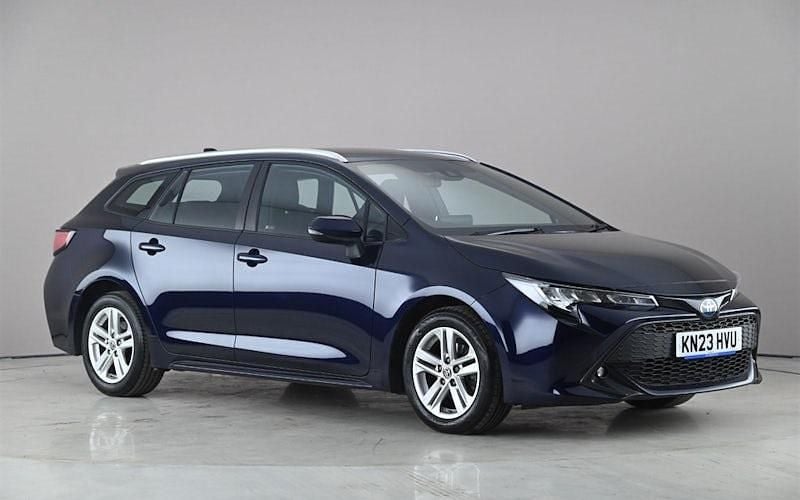 Used Toyota Corolla 122 HP (89 kW) 2022 Blue Estate