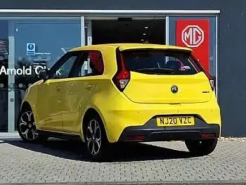 Used MG MG3 Excite 106 HP (77 kW) 2020 Yellow Hatchback