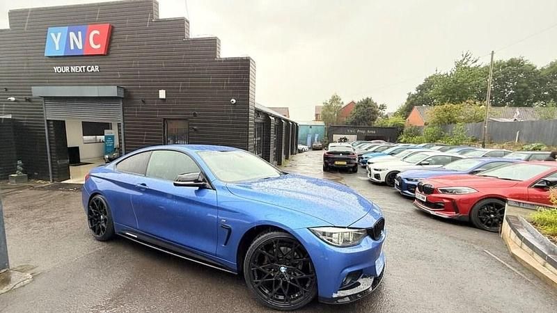 Blue Used 2020 BMW 420 M Sport Coupe | £18,991 (Fair price) - Image 1/4