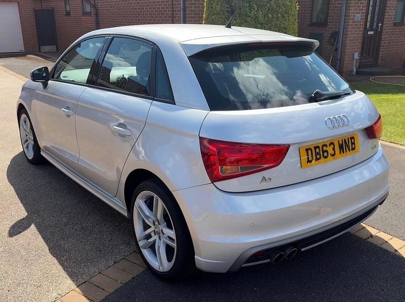 Used Audi A1 S-Line 2013 Silver Hatchback