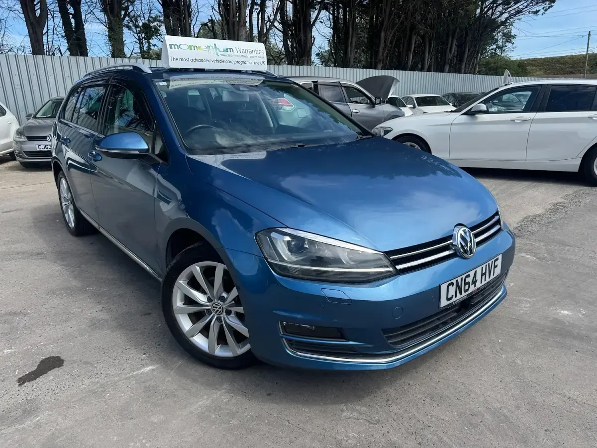 Used VW Golf VII 2014 Blue Estate