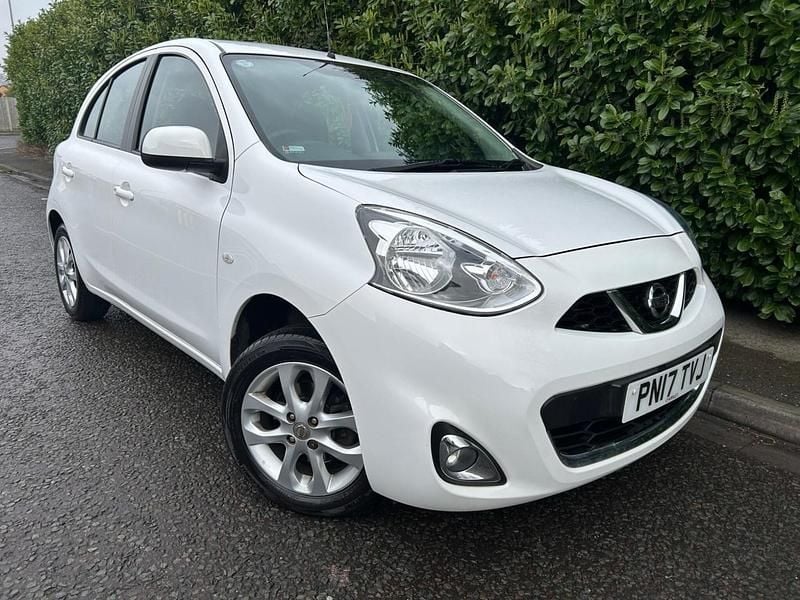 Used Nissan Micra Acenta 2017 White Hatchback
