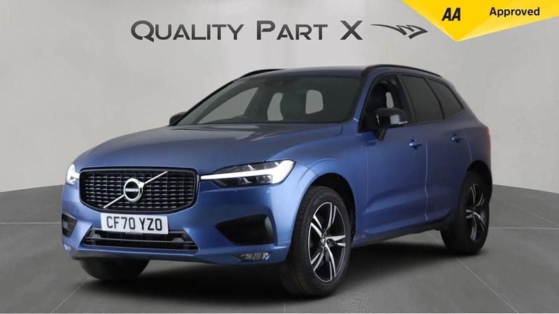 Used Volvo XC60 R-Design 250 HP (183 kW) 2021 Blue SUV