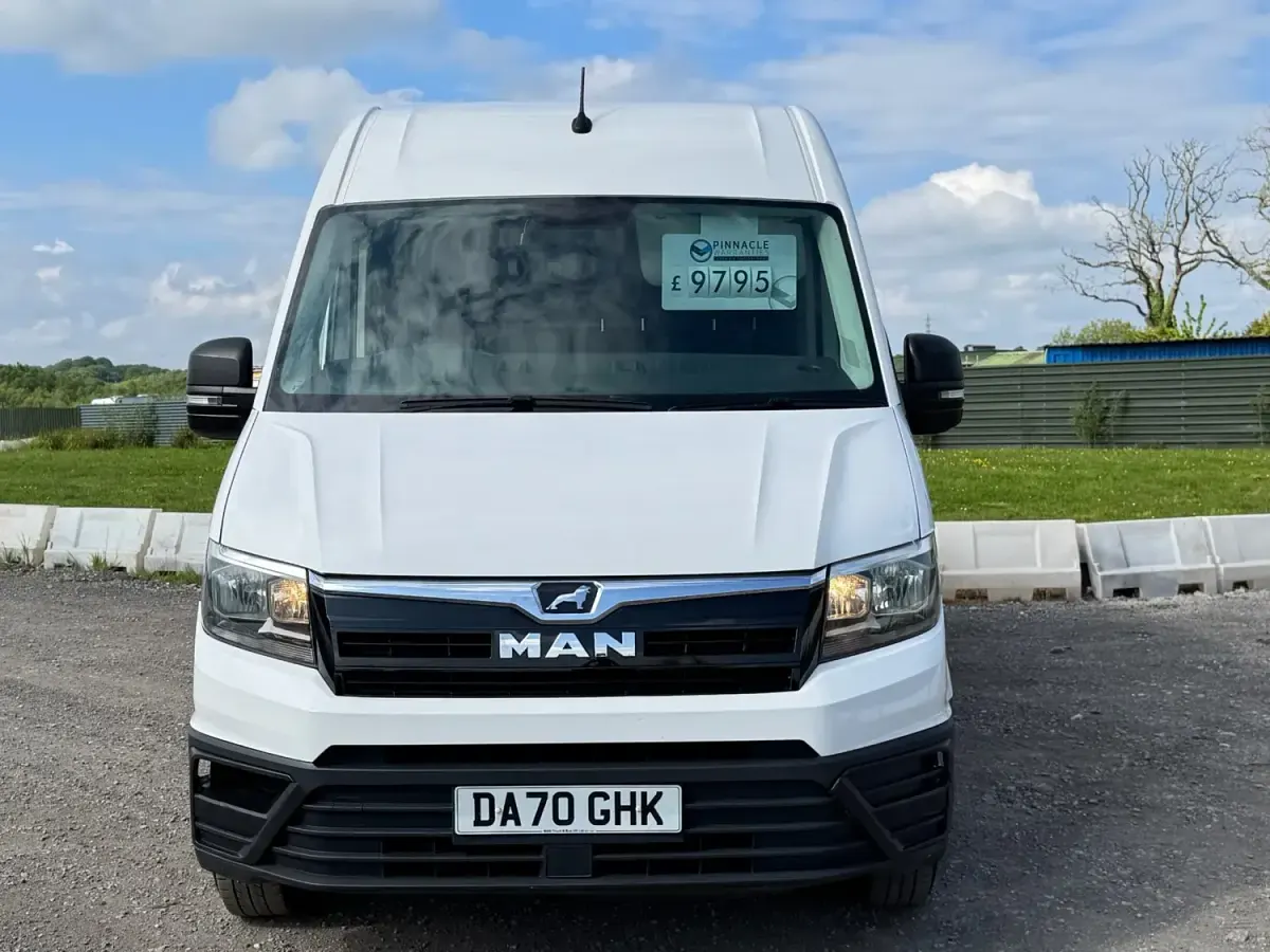 Second-hand MAN TGE 140 CP (102 kW) 2020 Alb Van
