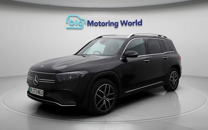 Used Mercedes EQB350 AMG line 214 kW (292 HP) 2023 Black SUV