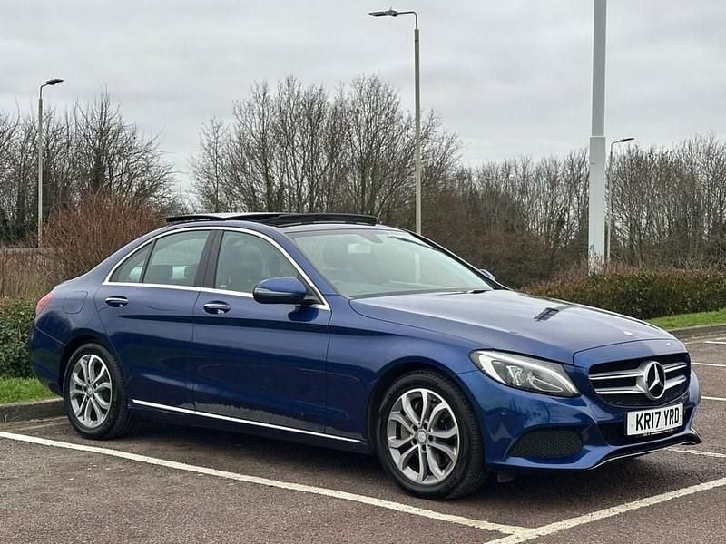 Blue Used 2017 Mercedes C250 Premium Sedan | £13,990 (Super price) - Image 1/4