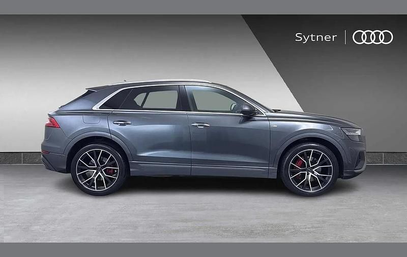 Begagnad Audi Q8 S-Line 281 HK (206 kW) 2018 Grå SUV