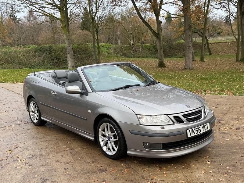 Grey Used 2006 Saab 9-3 Cabriolet Aero Cabriolet | £4,495 (Fair price) - Image 1/4