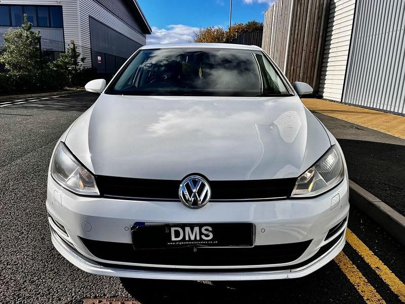 Used VW Golf VII GT 2015 White Hatchback