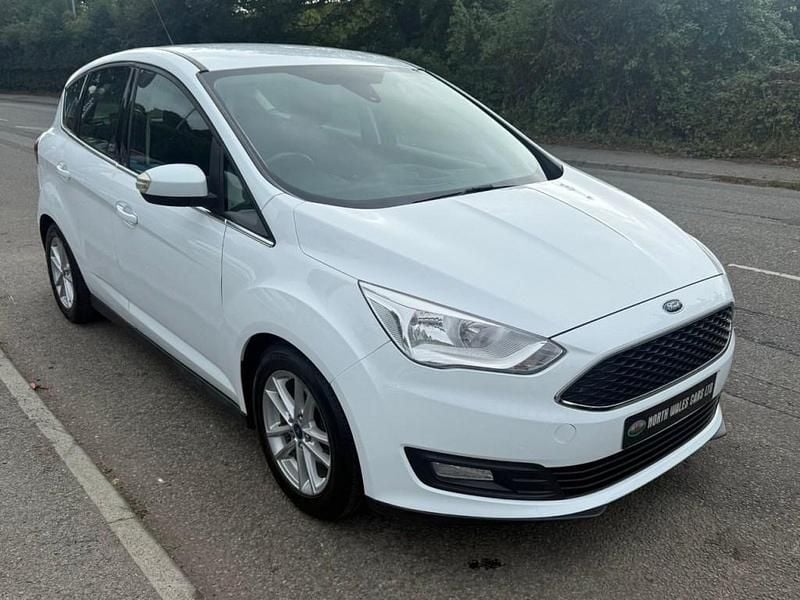 White Used 2017 Ford C-MAX Zetec MPV | £8,495 (Fair price) - Image 1/4