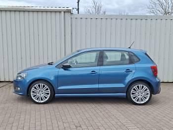 Used VW Polo BlueGT 150 HP (110 kW) 2017 Blue Hatchback