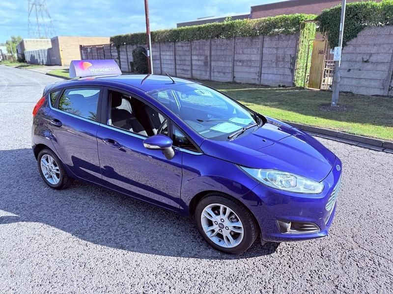 Blue Used 2015 Ford Fiesta Zetec Hatchback | £2,799 (Fair price) - Image 1/4