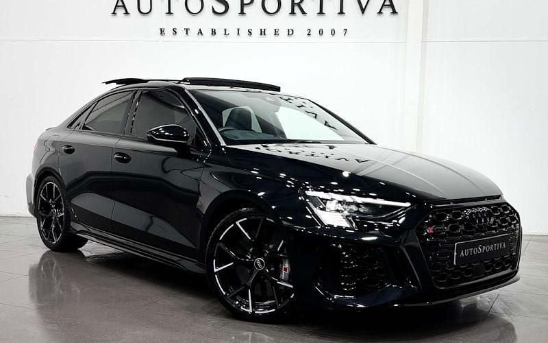 Black Used 2022 Audi RS3 Basis Sedan | £54,900 (Expensive) - Image 1/4