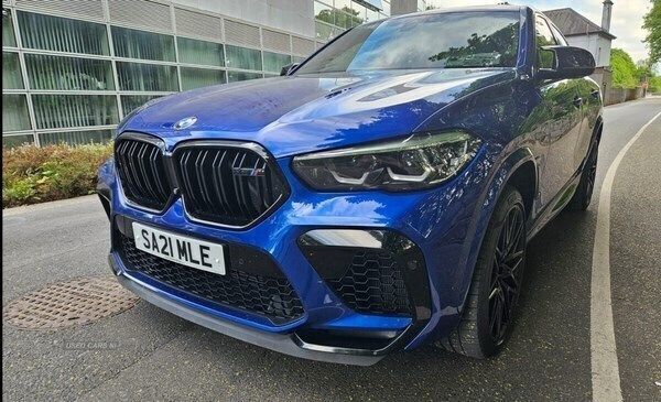 Blue Used 2021 BMW X6 M Competition Edition SUV | £49,850 (Fair price) - Image 1/4