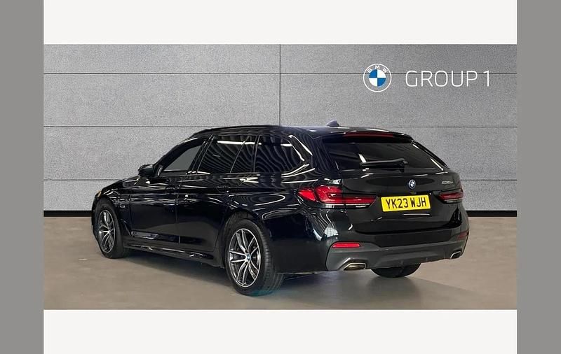 Used BMW 530e M Sport 292 HP (214 kW) 2023 Black Estate