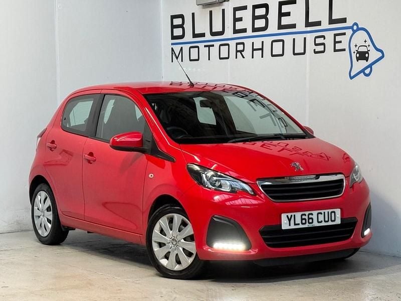 Red Used 2017 Peugeot 108 Active Hatchback | £4,295 (Good price) - Image 1/3