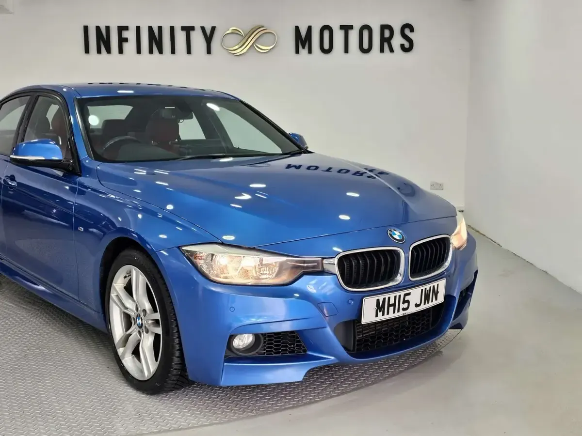 Begagnad BMW 335 M Sport 2015 Blå Sedan