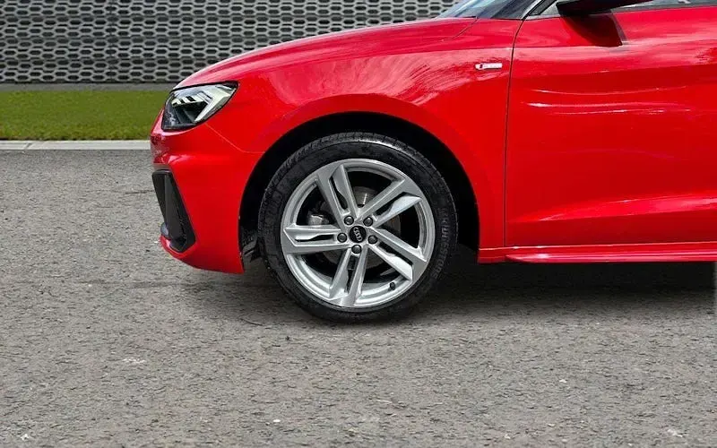 Used Audi A1 Sportback S-Line 150 HP (110 kW) 2022 Red Hatchback