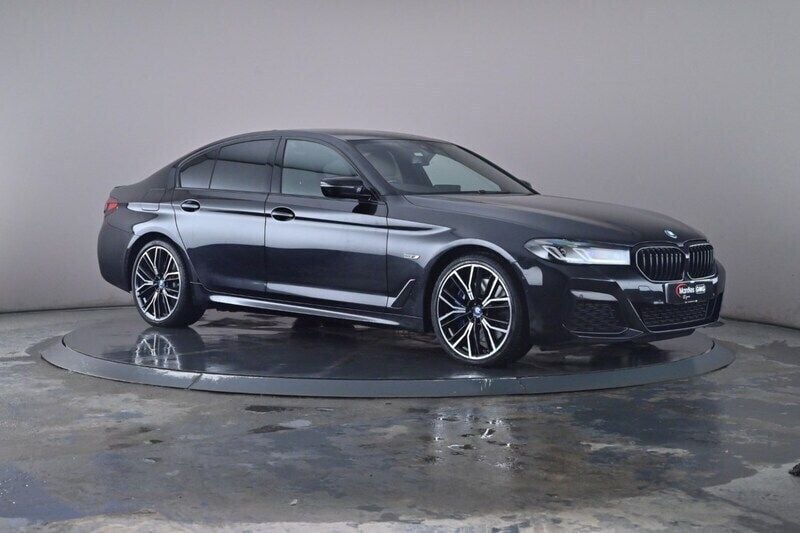 Black Used 2022 BMW 545e M Sport Sedan | £32,990 (Fair price) - Image 1/2
