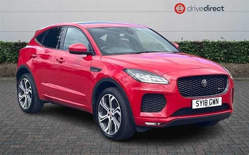 Red Used 2018 Jaguar E-Pace First Edition SUV | £13,851 (Fair price) - Image 1/4