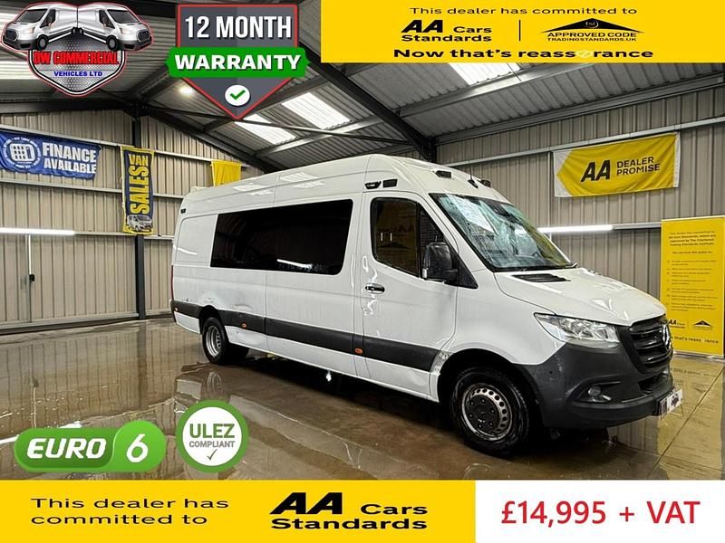 Used Mercedes Sprinter 160 HP (117 kW) 2019 White Van
