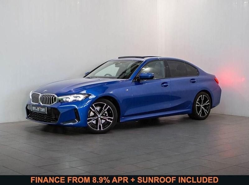 Blue Used 2023 BMW 320 M Sport Sedan | £28,780 (Fair price) - Image 1/4