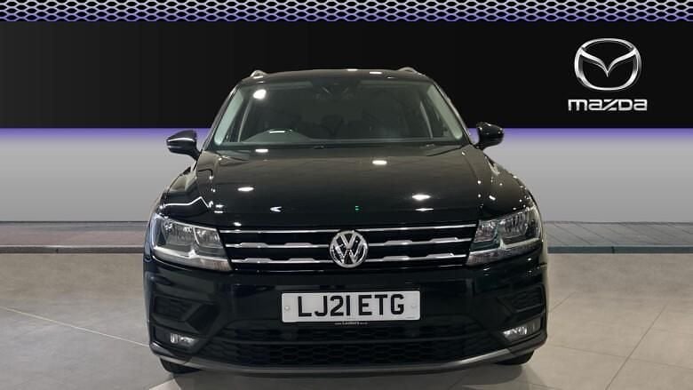 Used VW Tiguan Allspace Match 150 HP (110 kW) 2021 Black SUV