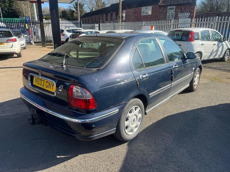 Used Rover 45 101 HP (74 kW) 2003 Blue Hatchback