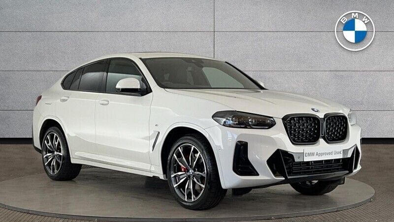 White Used 2024 BMW X4 M Sport SUV | £47,995 (Fair price) - Image 1/4