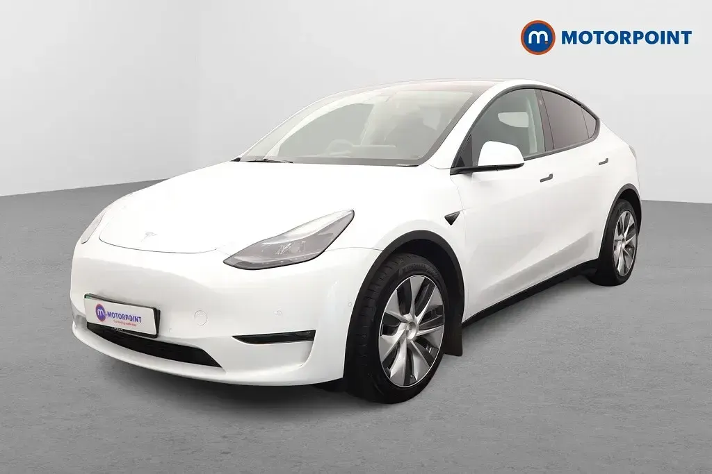 Used Tesla Model Y Long Range AWD 378 kW (514 HP) 2022 White SUV